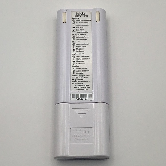 iClicker 2 Remote Control White - Picture 4 of 8